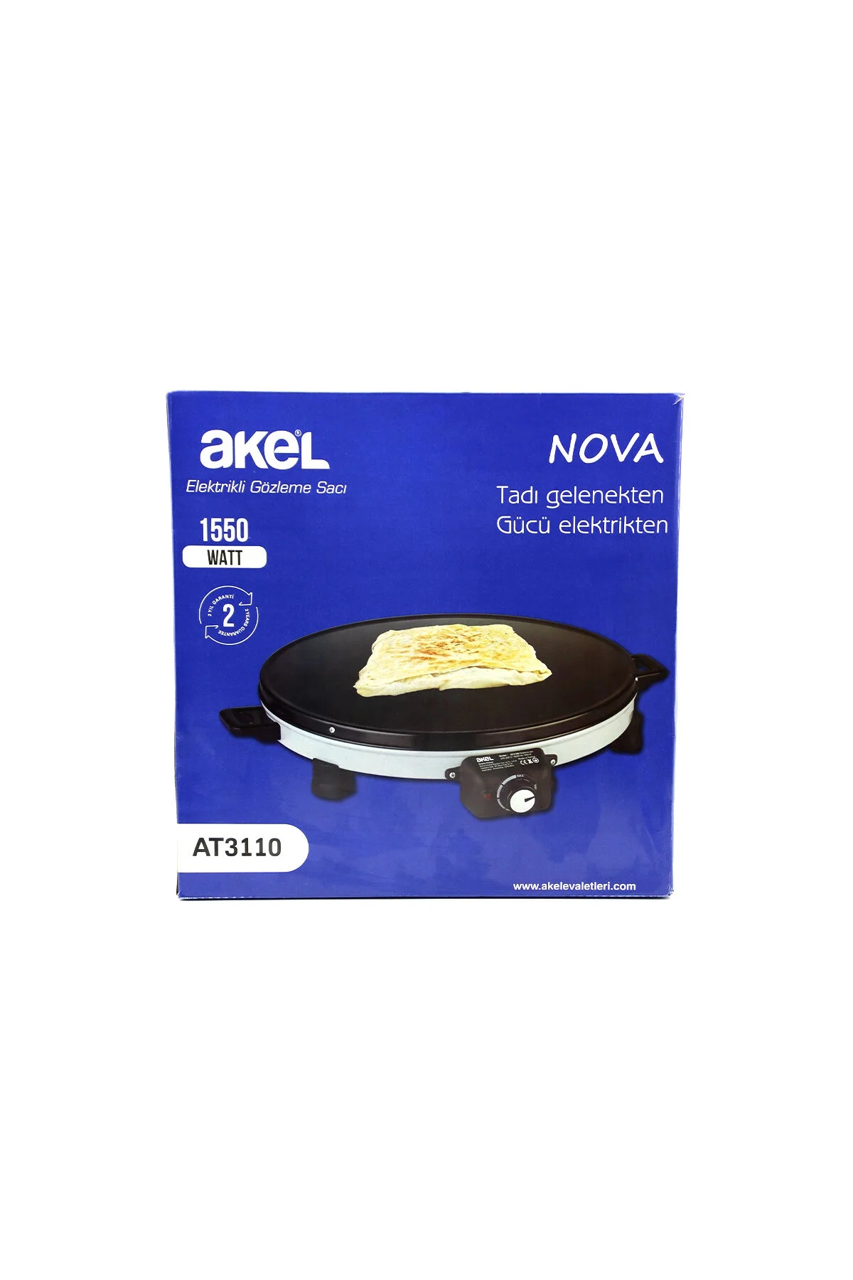 Gözleme Sacı Termostatlı 1550W 48X48X14Cm - Görsel 3