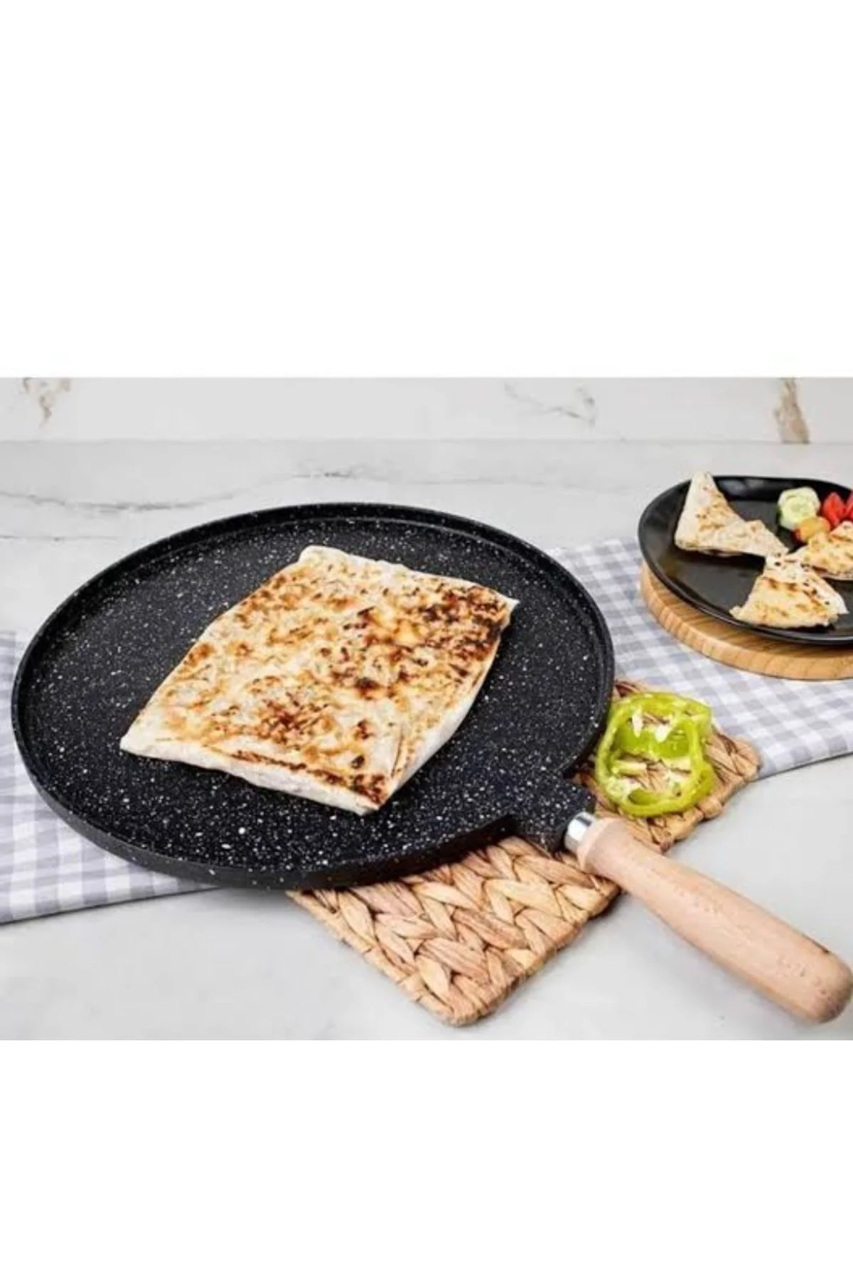 Gözleme Tavası - Bazlama Tavası - Pizza Tavası 36 Cm