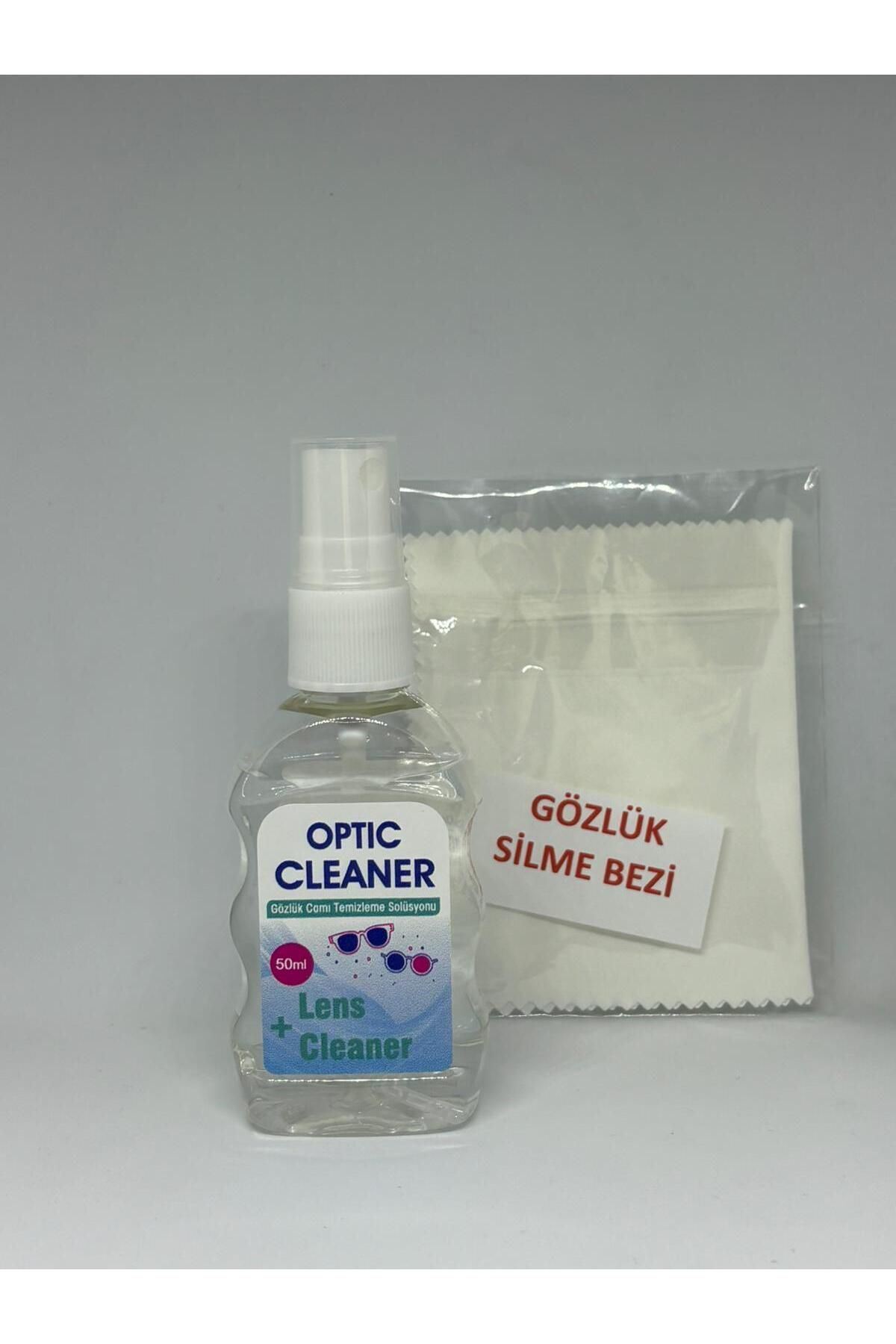 Sateknoloji Gözlük Cami Temizleme Solüsyonu 50Ml Ve Ufak Boy Silme Bezi