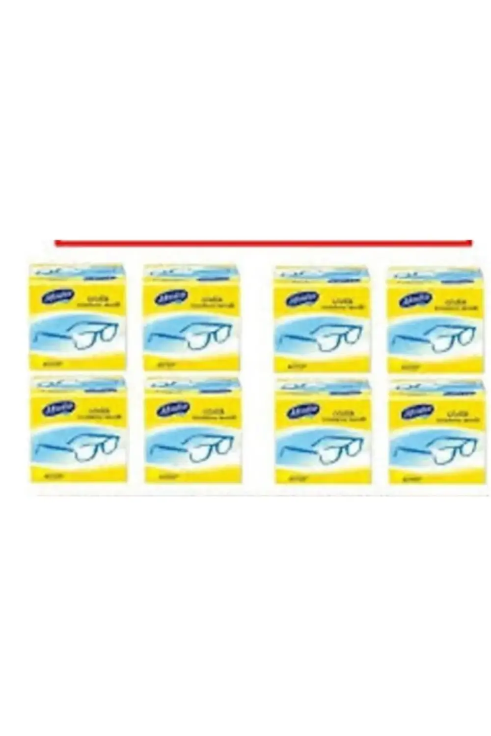 Gözlük Ekran Kask Temizleme Mendili 40'lı 8 Adet