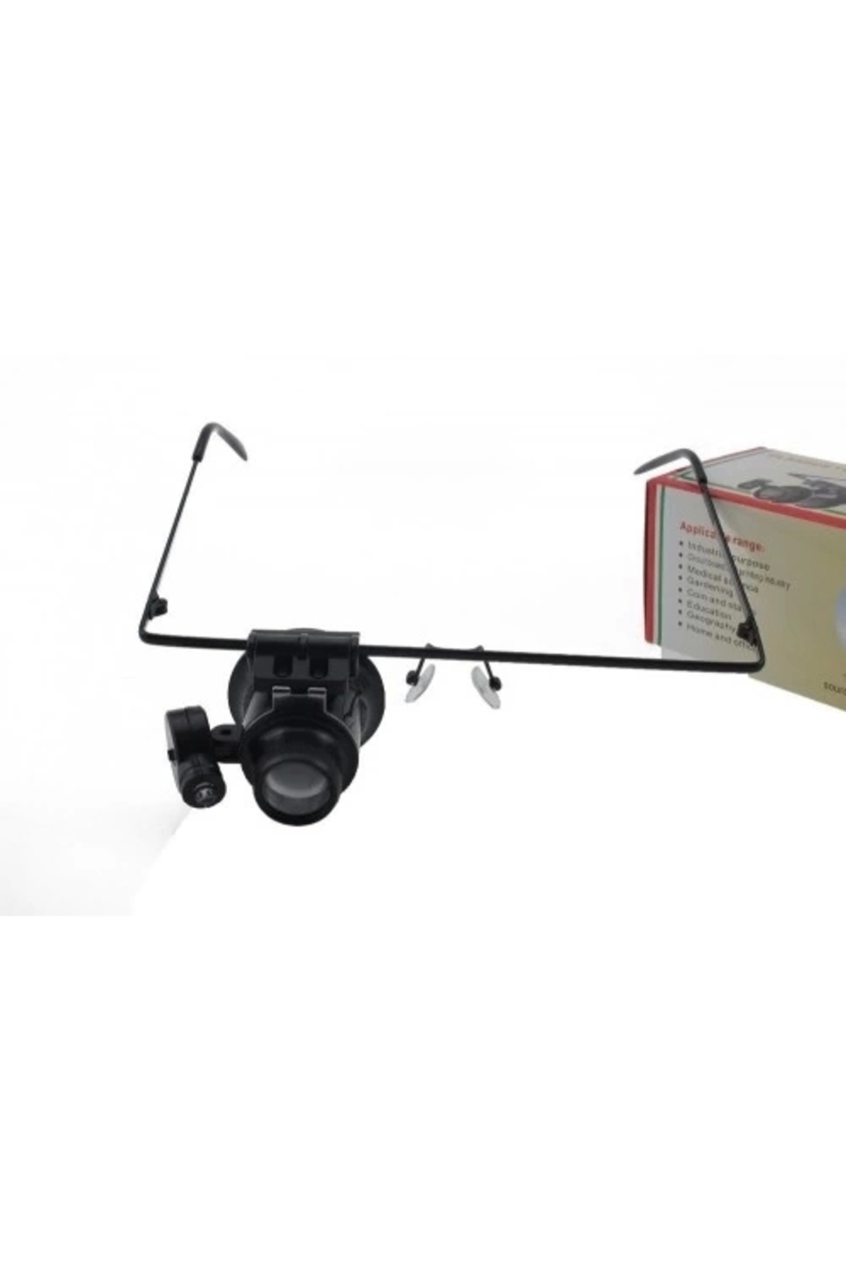 Butik Gözlük Model 20X16mm Optik Lens Led İşık Monoküler Büyüteç