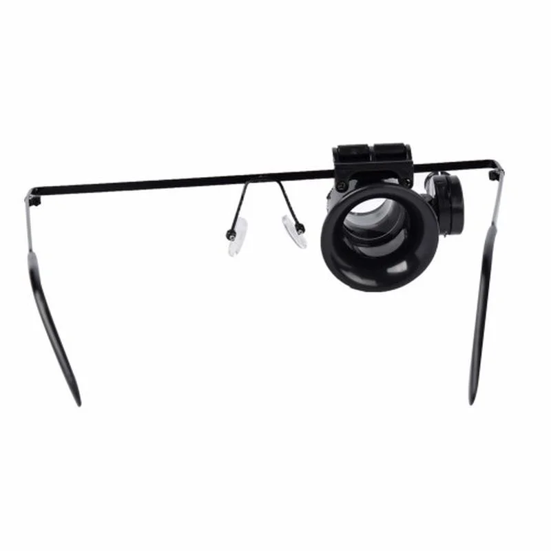 Gözlük Model 20X16Mm Optik Lens Led Işık Monoküler Büyüteç Gözlük Model 20X16Mm Optik Lens Led Işık Monoküler Büyüteç
