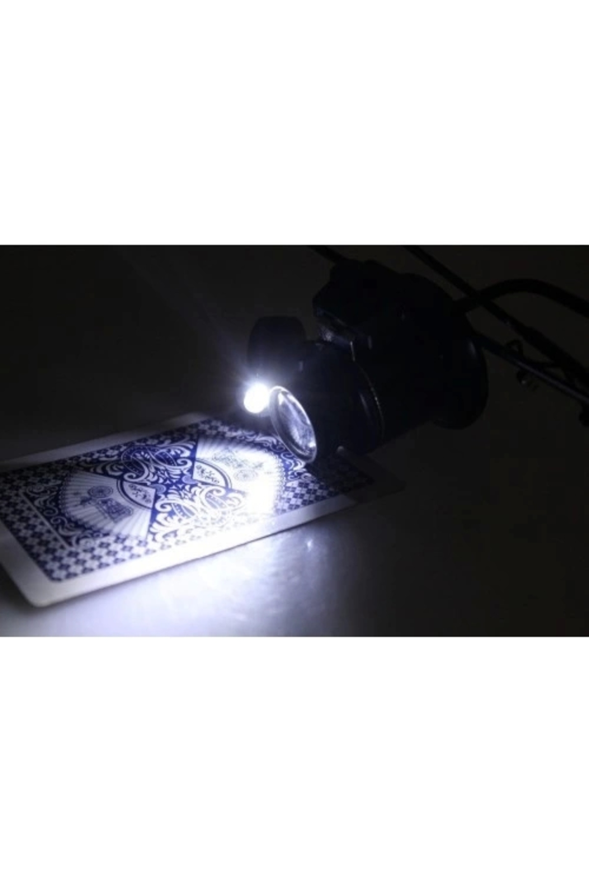 Butik Gözlük Model 20X16mm Optik Lens Led İşık Monoküler Büyüteç