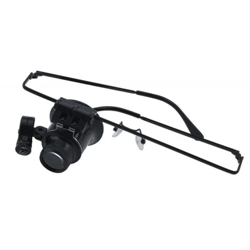Gözlük Model 20X16Mm Optik Lens Led Işık Monoküler Büyüteç Gözlük Model 20X16Mm Optik Lens Led Işık Monoküler Büyüteç