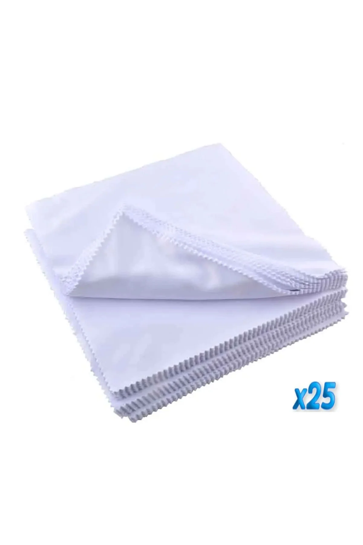 Gözlük Silme Bezi Microfiber A+ Kalite 25'li