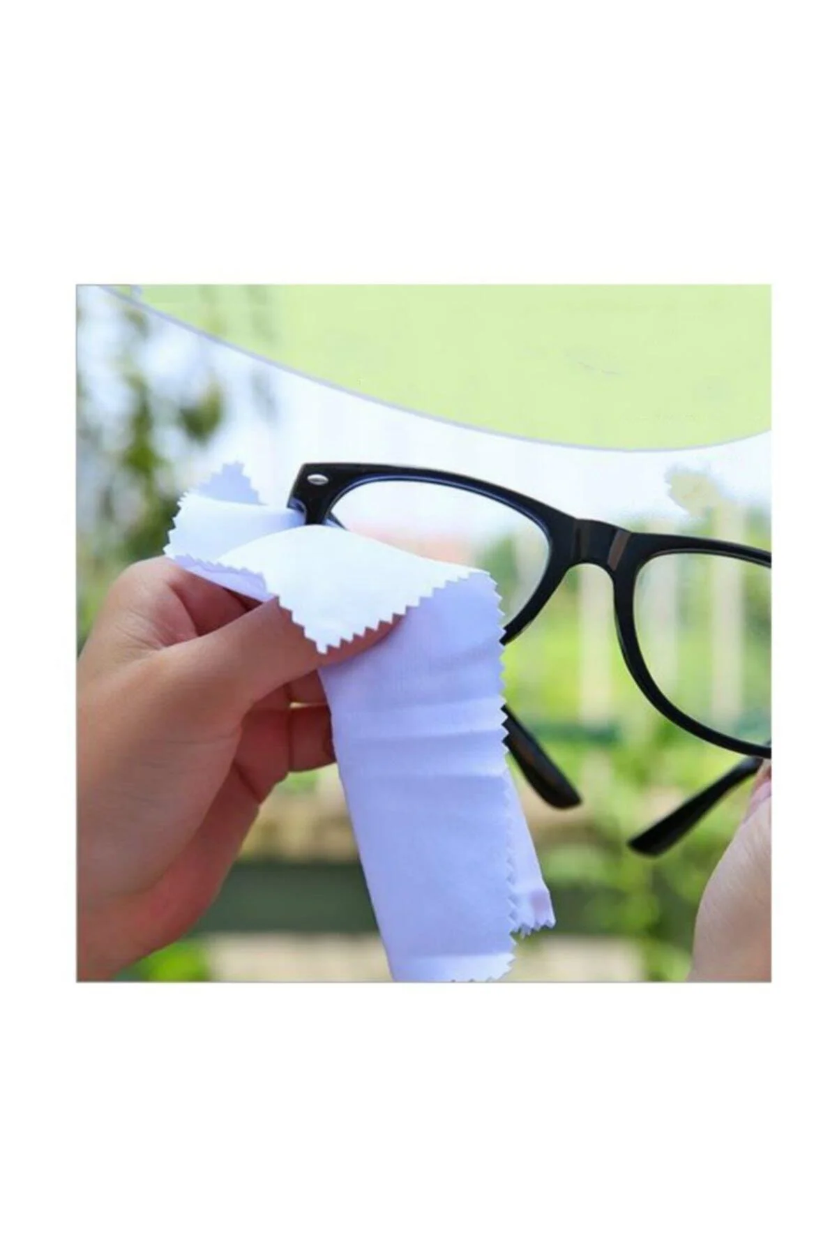 Gözlük Silme Spreyi Solisyon 50 ml 5 Adet Ve Mikrofiber Bez
