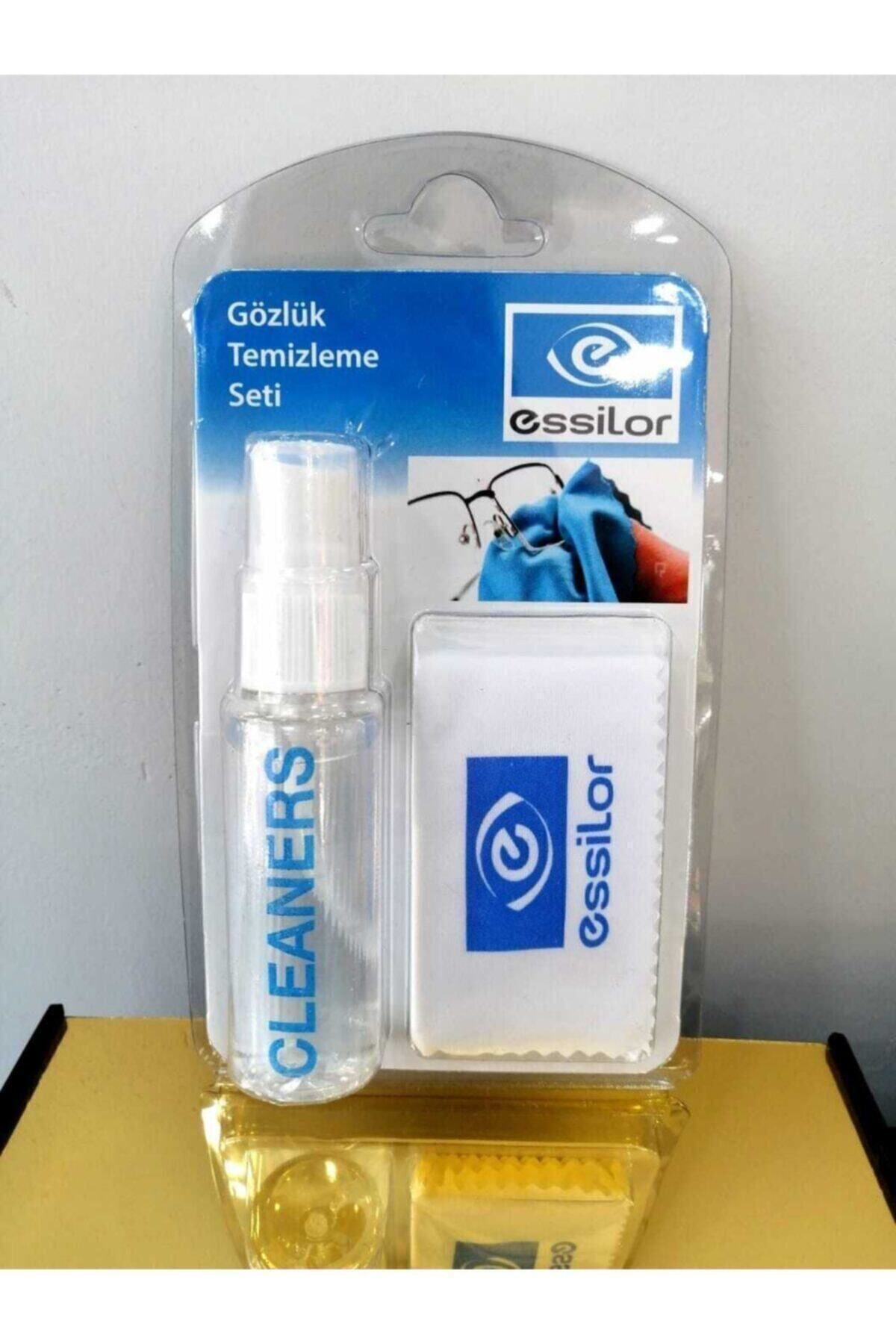 Essilor Gözlük Temizleme Spreyi Ve İpek Bez Cirizal Sprey Orjinal Tüm Cam