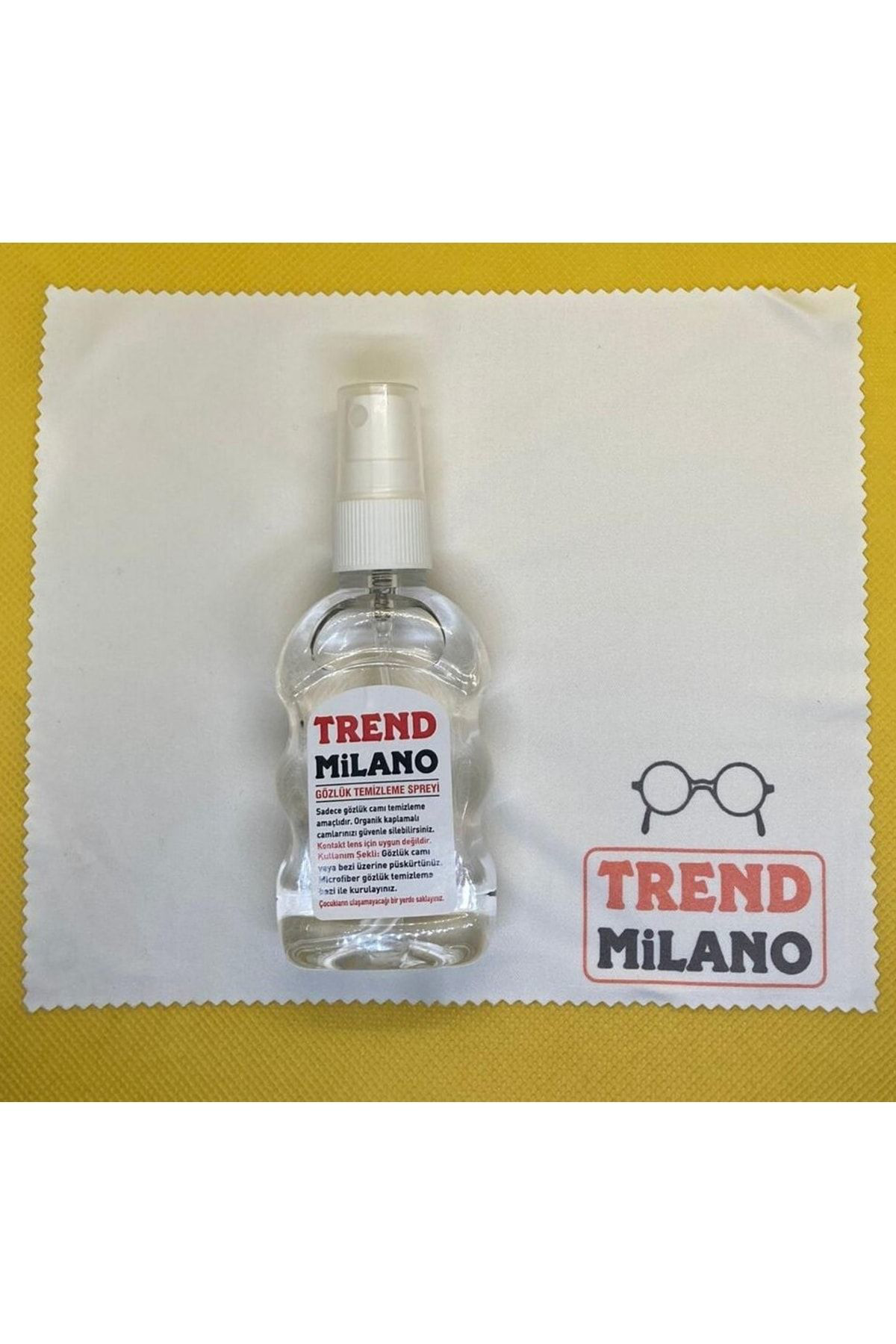 Trendmilano Gözlük Temizleme Antistatik Solusyon Sprey Set