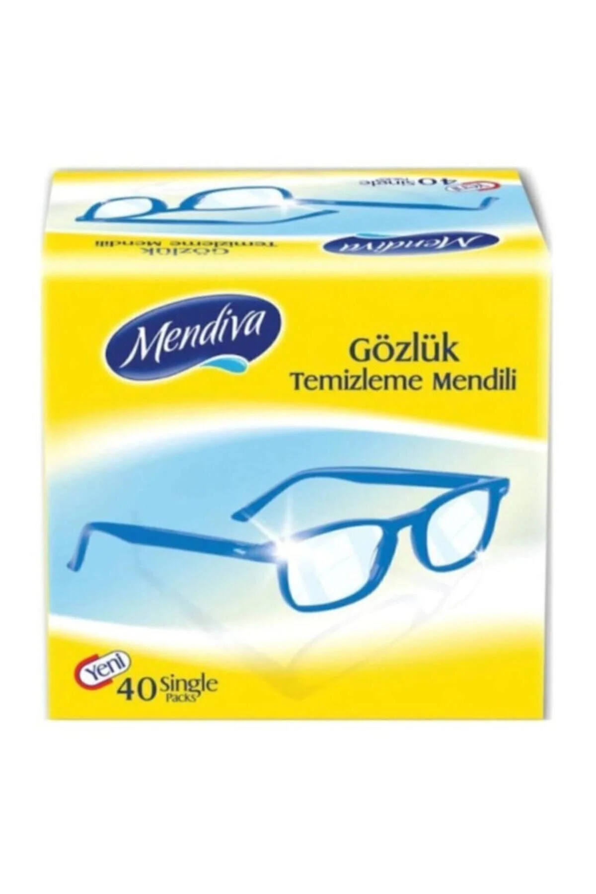 Gözlük Temizleme Bezi (ISLAK MENDİL) 40'lı 4 Paket