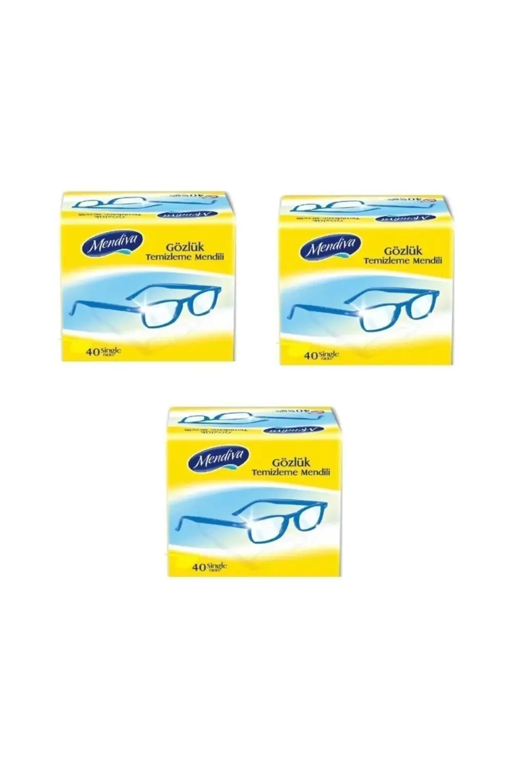Gözlük Temizleme Mendili -3 Kutu 120 Adet