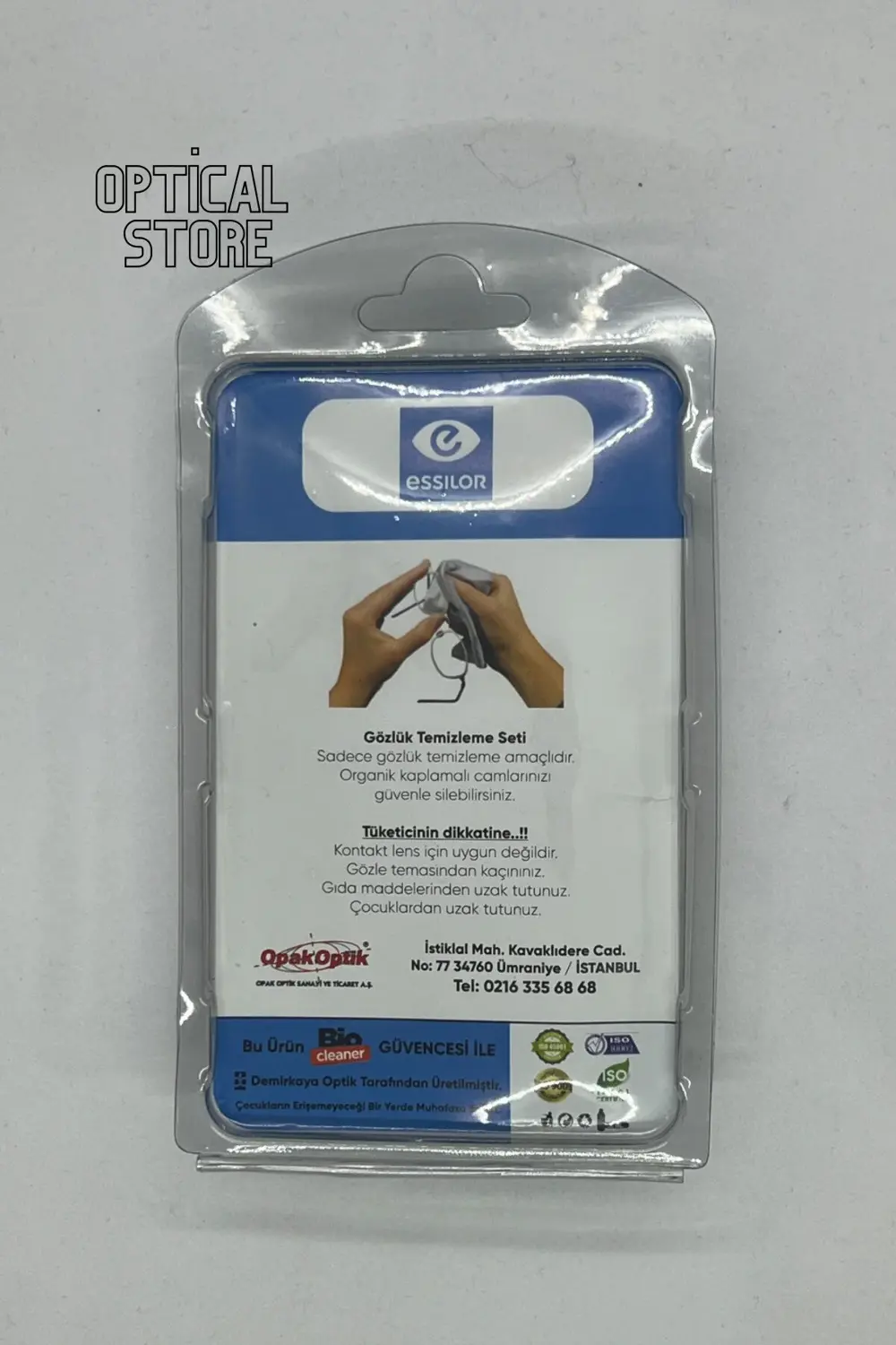 Gözlük Temizleme Seti (SPREY VE MİKROFİBER BEZ) Gözlük Bezi Kamer