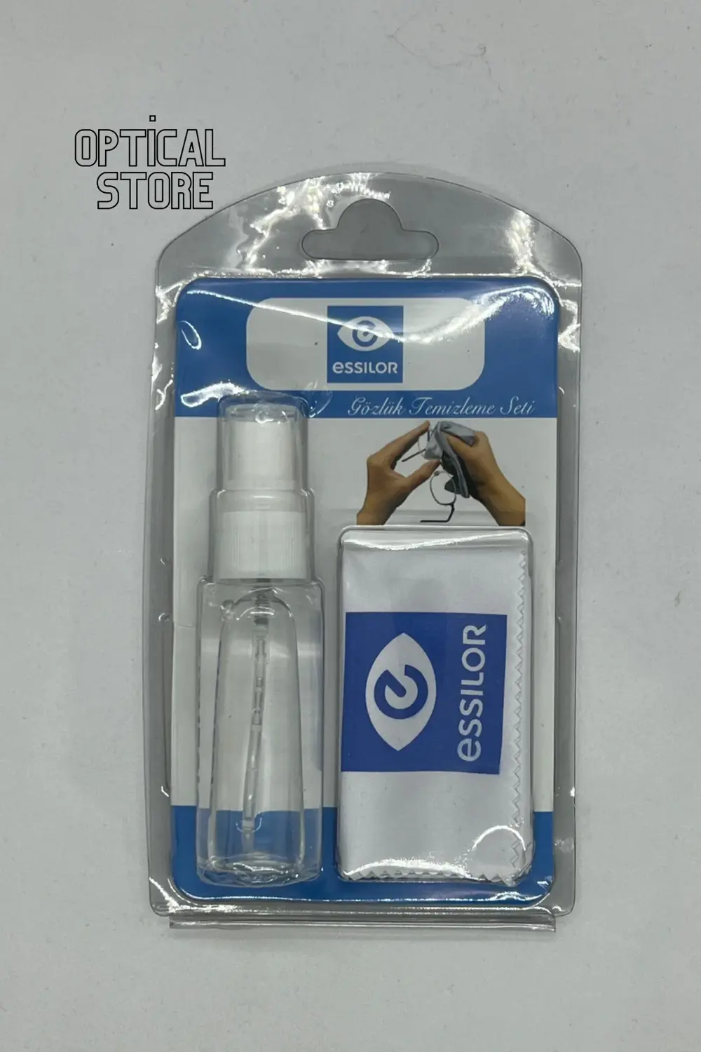 Gözlük Temizleme Seti (SPREY VE MİKROFİBER BEZ) Gözlük Bezi Kamer