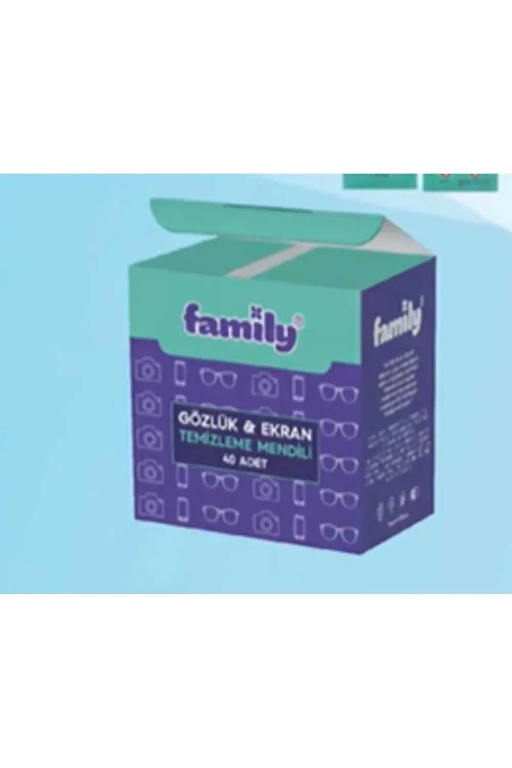 Gözlük ve Ekran Temizleme Mendili 40 Adet