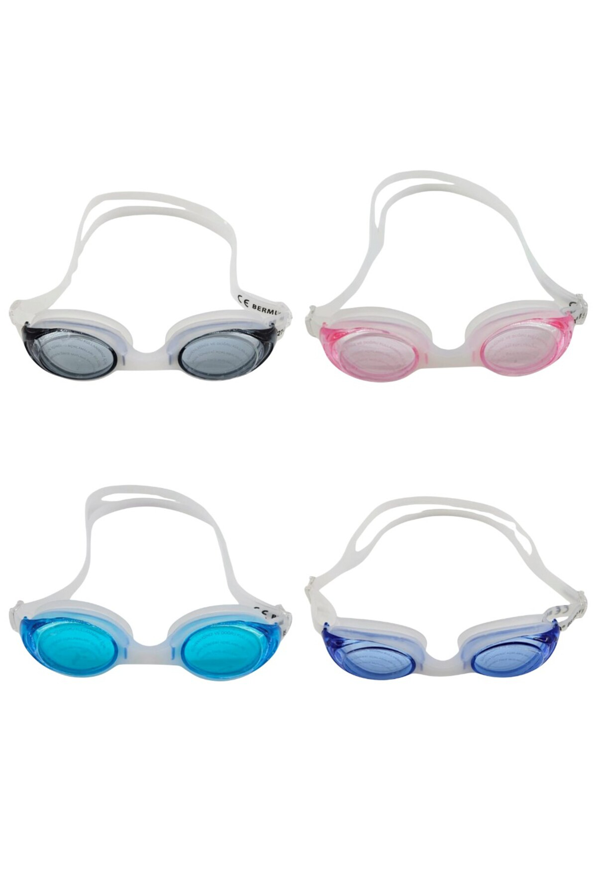 Solfej Mix Gözlük Yüzücü Silikon