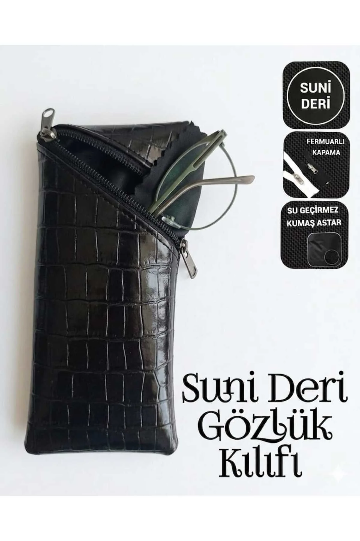 GÖZLÜÜK KILIFI SUNİ DERİ