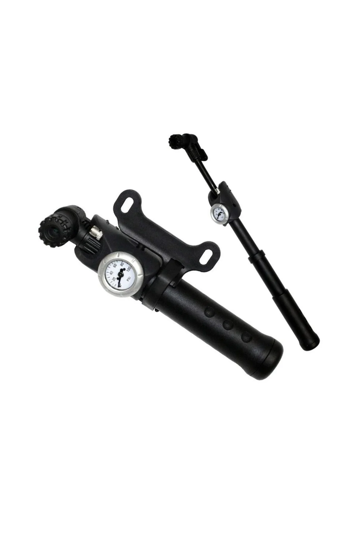 GP-83 100psi Hortumlu Göstergeli Bisiklet El Pompası