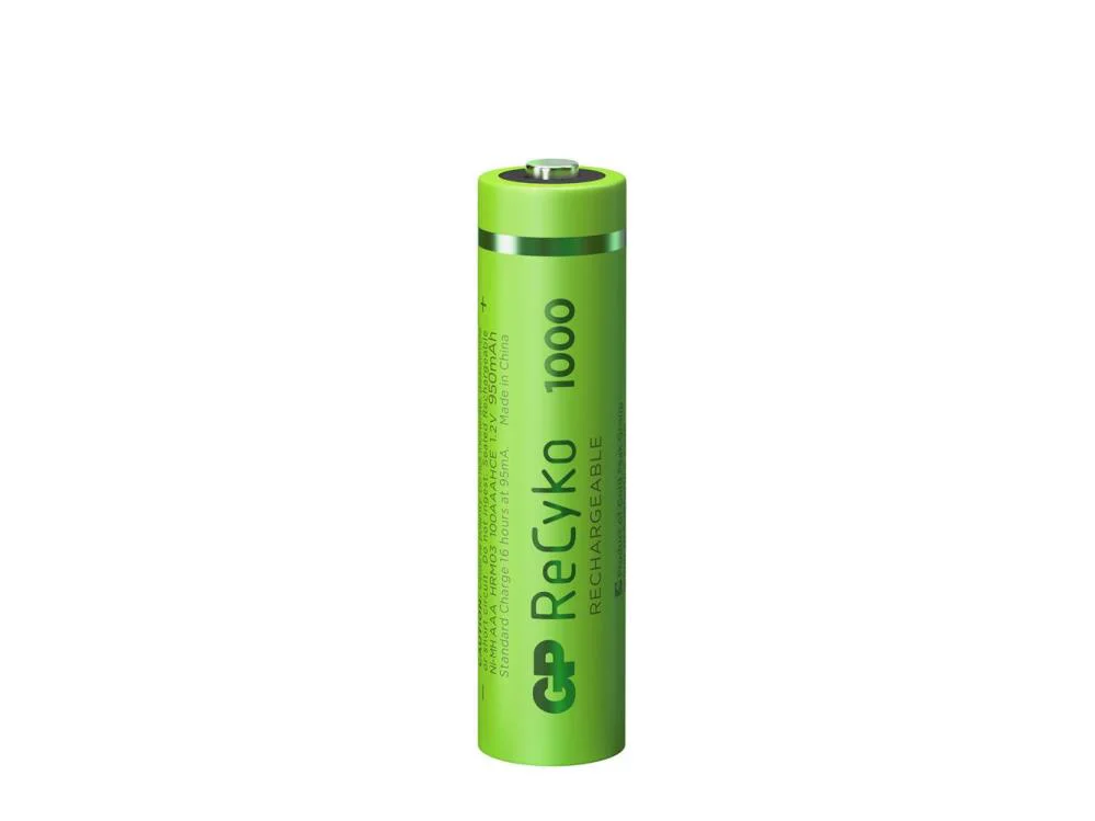 GP AAA 950 mAh Şarjlı İnce Kalem Pil 4'lü Paket GP100AAHCEMTR-4LÜ