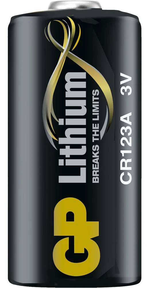 GP CR123A 3V Lityum Tekli Paket Pil (GPCR123A-U1) Fotoğraf Makine