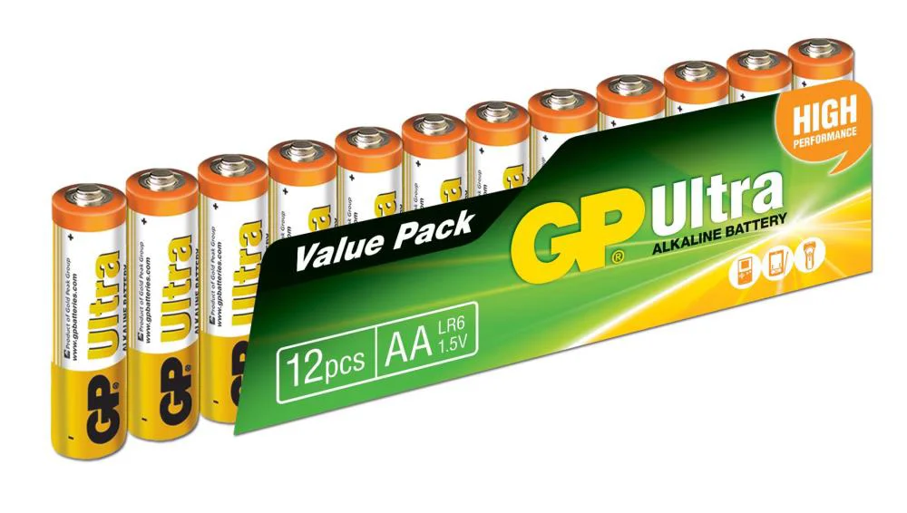 GP G-Tech LR6 AA Boy Ultra Alkalin Kalem Pil 12'li Paket GP15AU-V