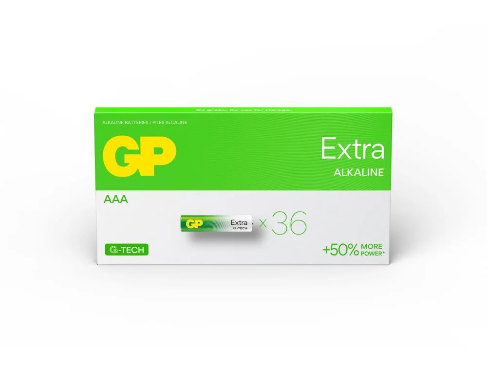 Gp R03 AAA Boy Extra Alkalin İnce Kalem Pil 36 lı Paket GP24AXETA