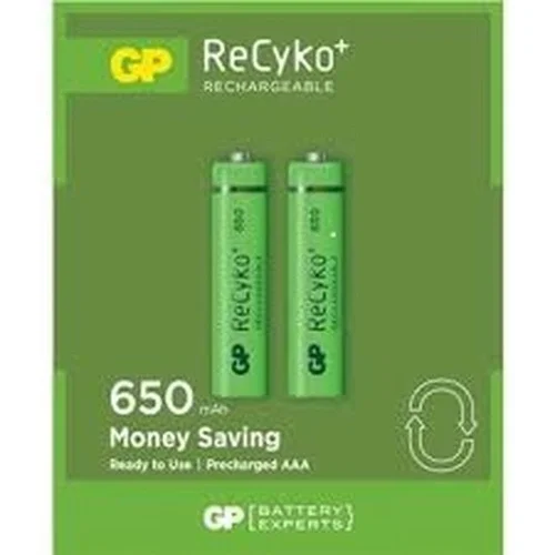 Gp Recyko 650mah Aaa Şarjlı İnce Pil 63c092  2li Kart Bx40 Fiyatı, Yorumları ve Özellikleri