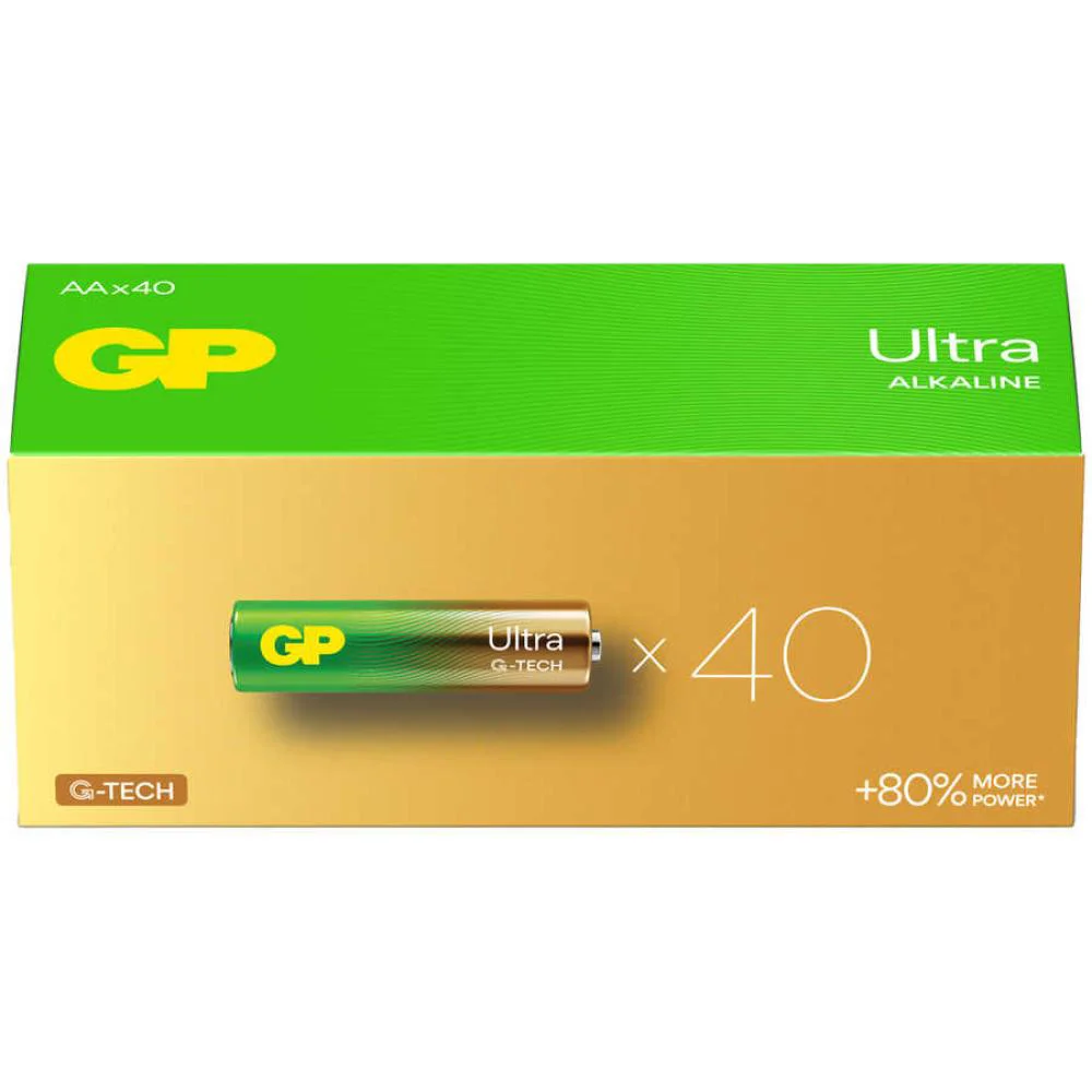 GP Ultra lin AA Kalem Pil 40'lı Paket
