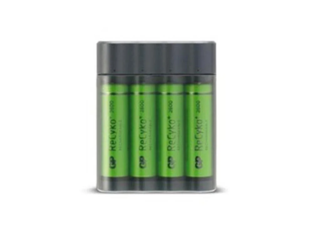GP X411 AA 2700 mAh Şarjlı Kalem Pil 4 Adet + Şarj Cihazı Gpx4112