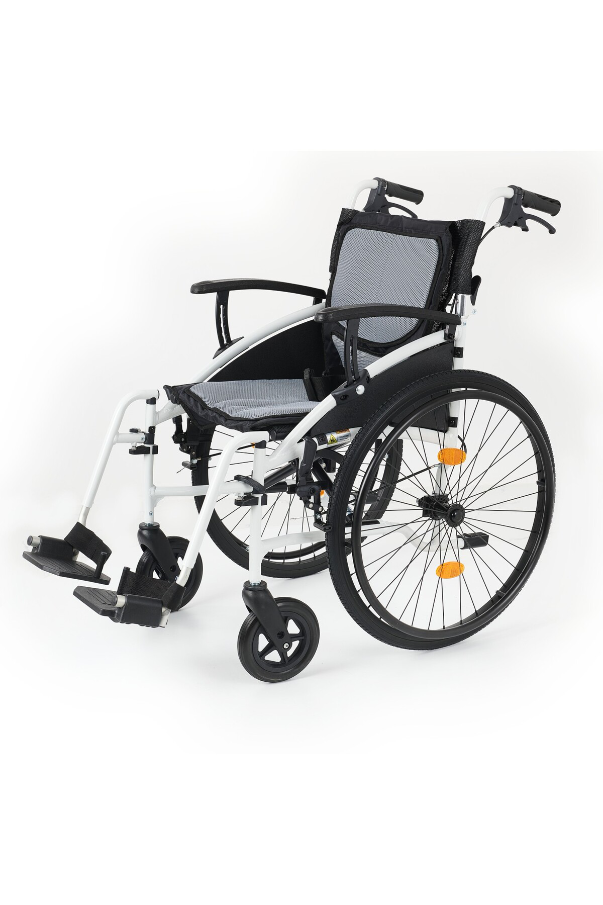Gpro Alüminyum Özellikli Hafif Refakatçı Frenli Tekerlekli Sandal