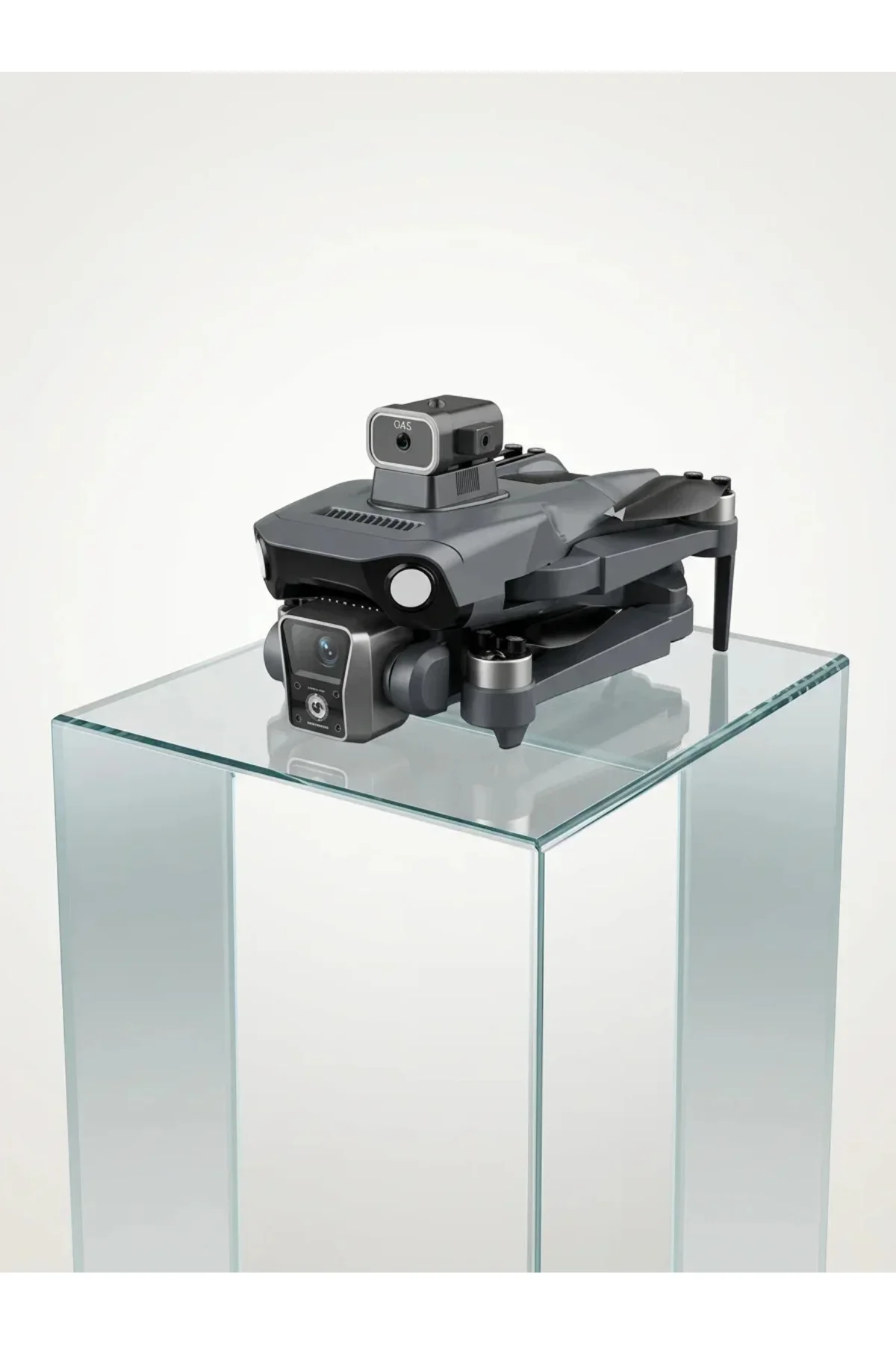 GPS Destekli Çift Kameralı Katlanabilir Drone Havadan Fotoğraf ve Video Çeki