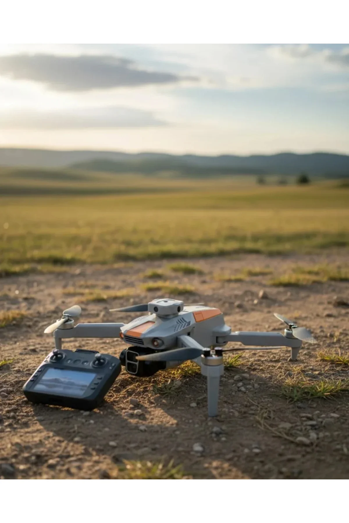 GPS Özellikli Drone 1080P Kamera 360 Derece Dönebilen Uzun Uçuş Süreli