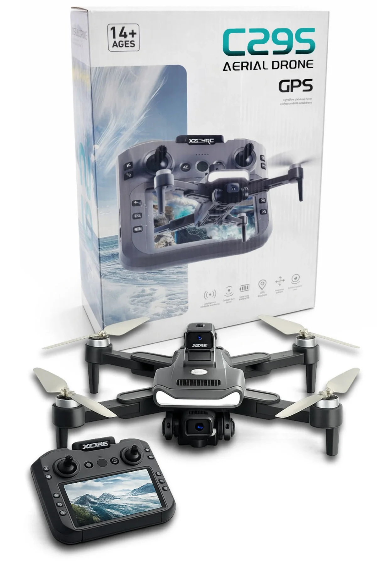 GPS ve Brushless Motorlu 4K Çift Kameralı Drone ile Geniş Menzilde Profesyonel Çekimler