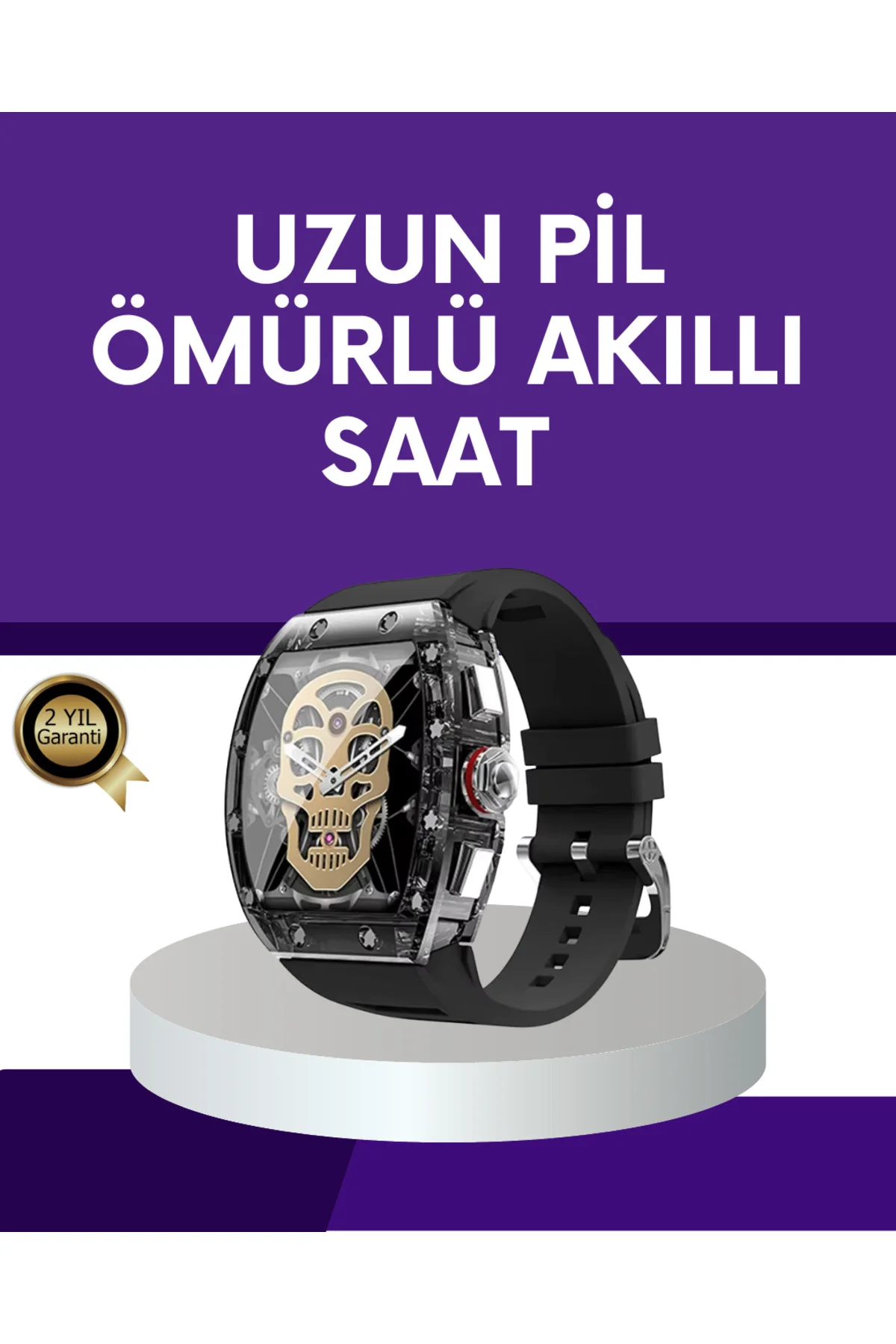 GPS ve NFC Özellikli Akıllı Saat iOS Android Uyumlu