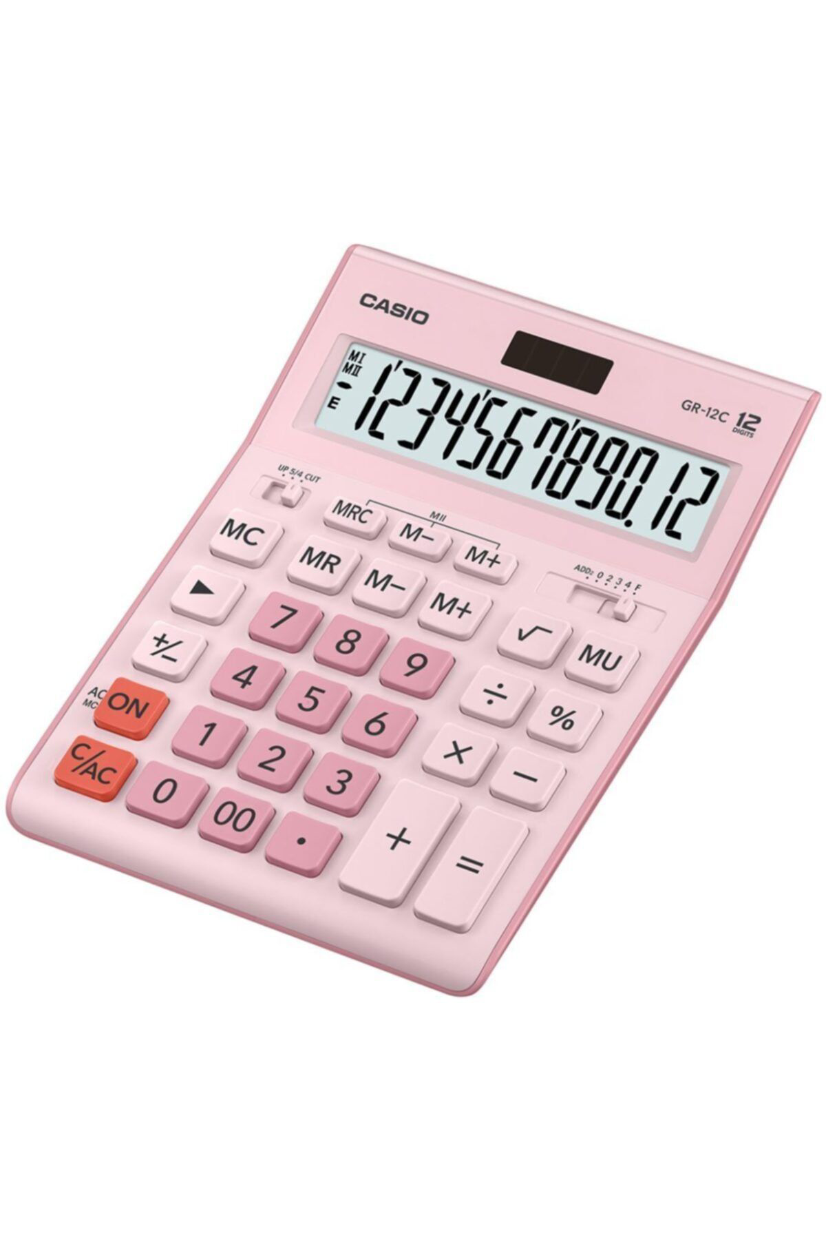 Casio Gr-12C-Pk 12 Haneli Masaüstü Hesap Makinesi