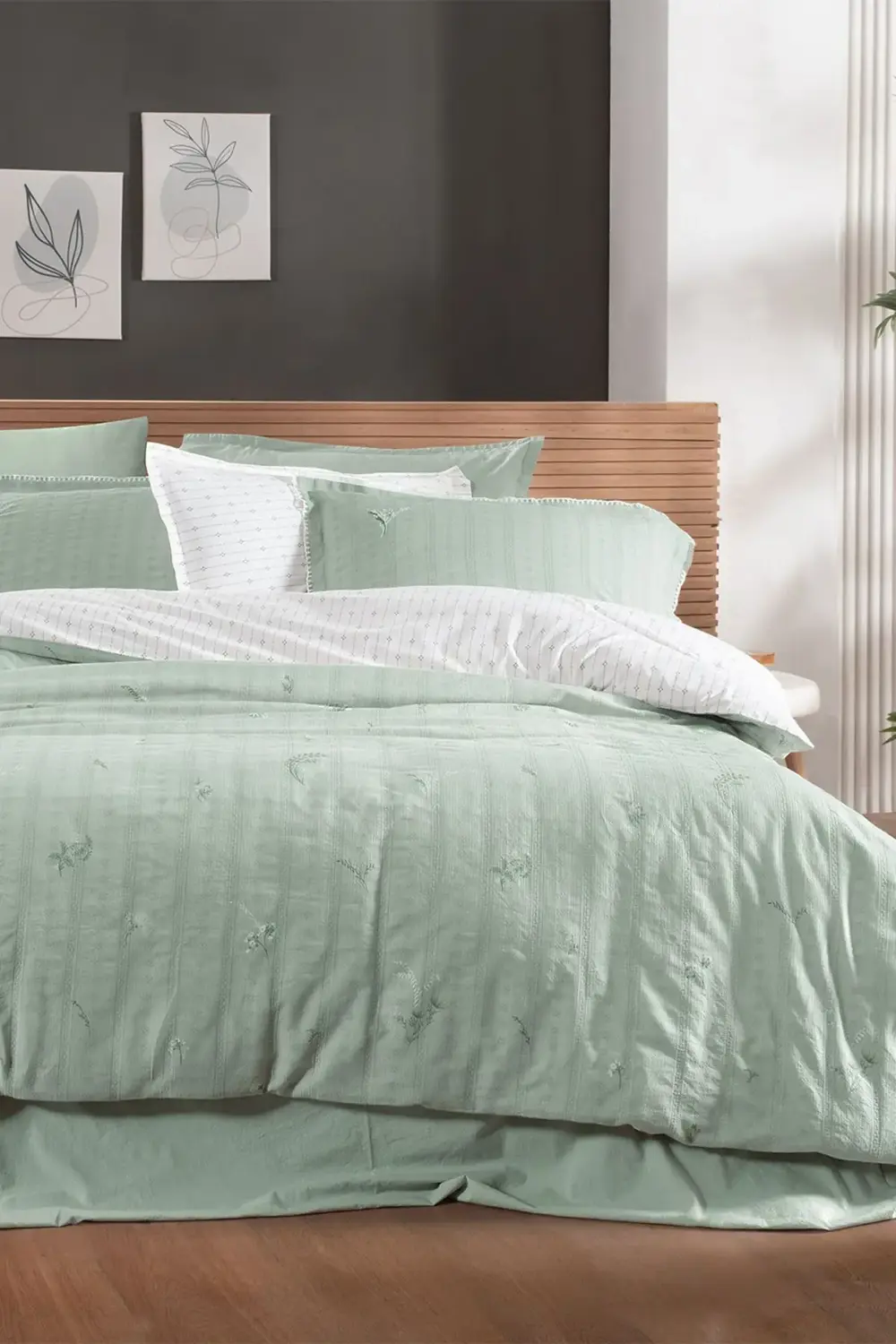 Gracia Çift Kişilik %100 Pamuk Mood Comfort Nevresim Takımı