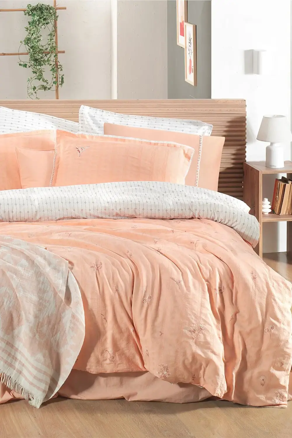 Sarev Gracia Tek Kişilik %100 Pamuk Mood Comfort Nevresim Takımı