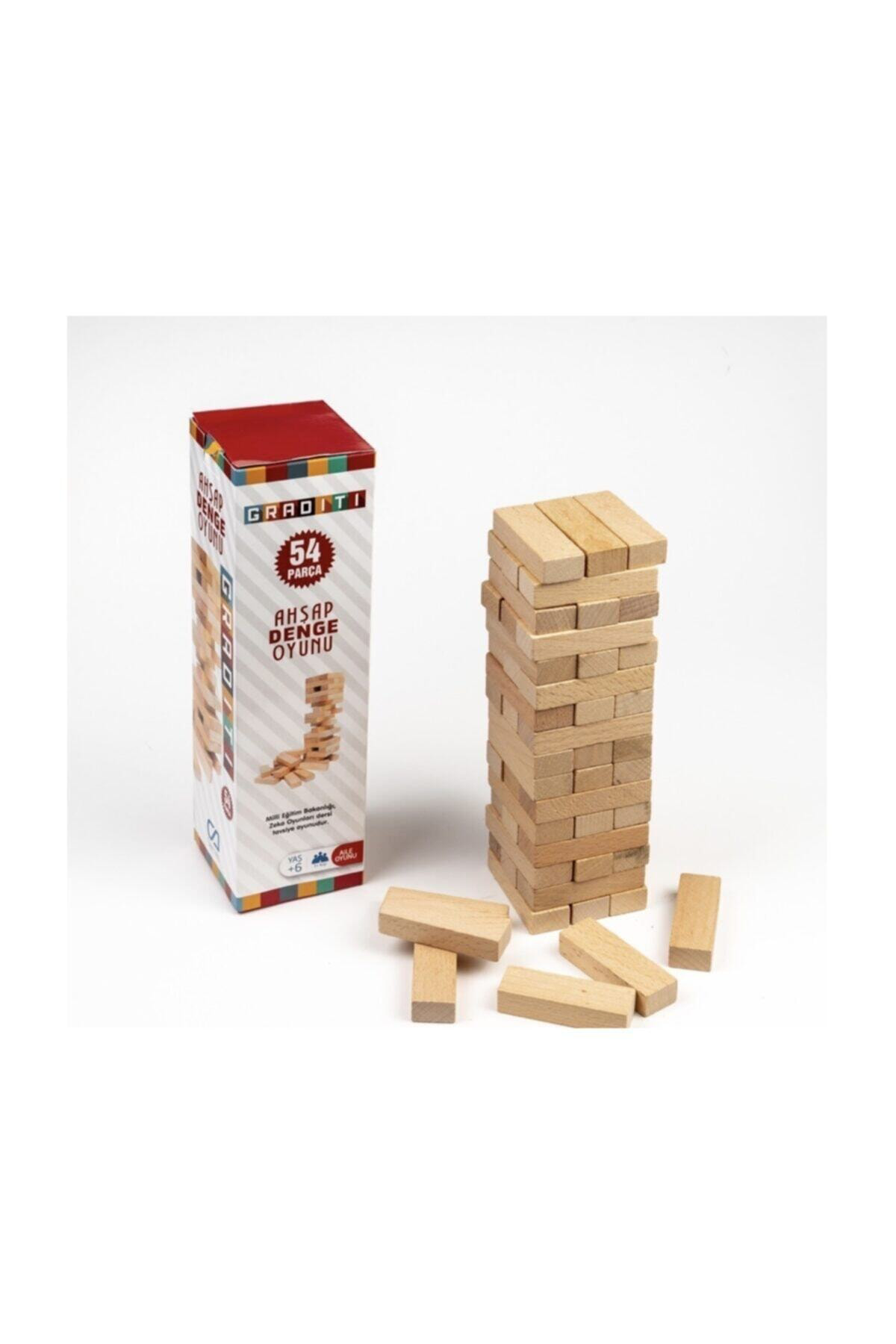 Avessa Graditi Jenga Ahşap Denge Oyunu