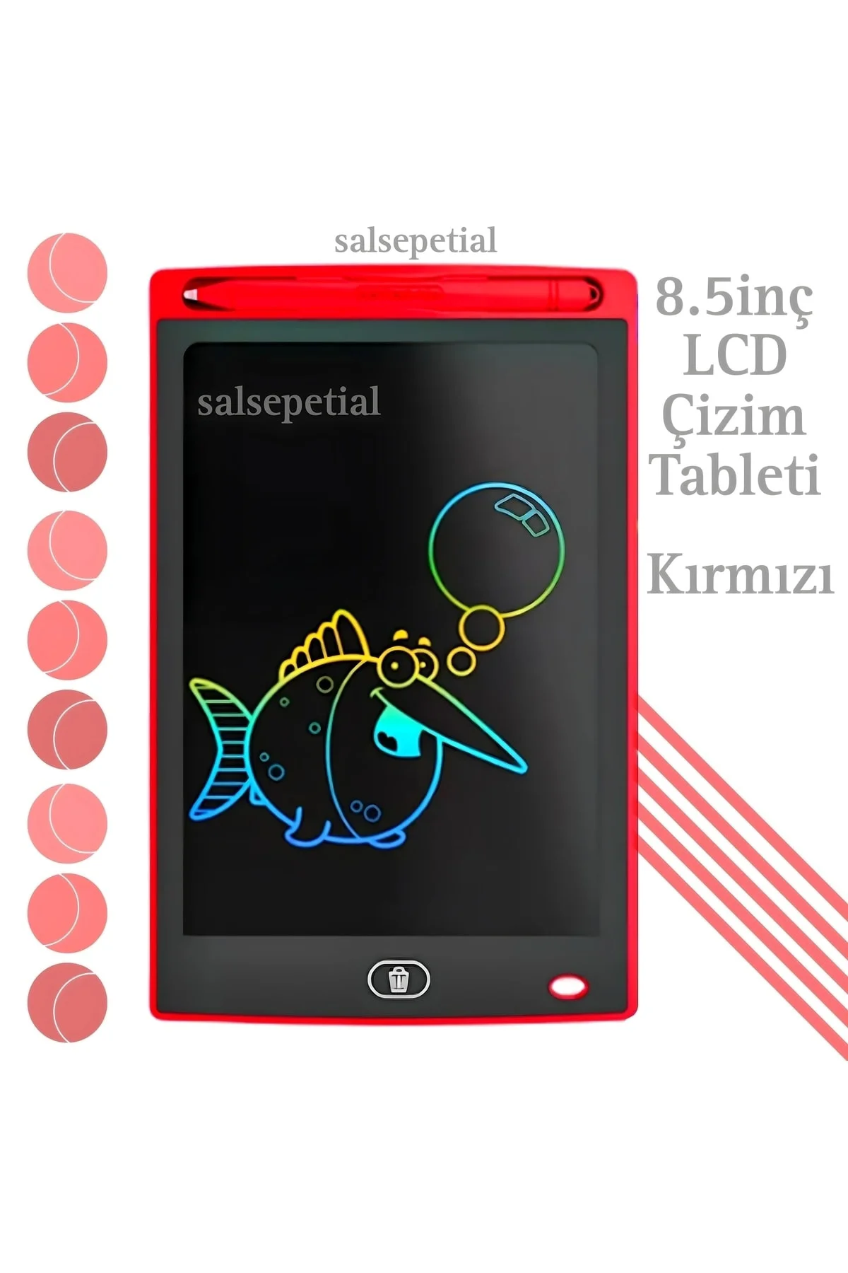 Grafik Dijital Kalemli LCD Çizim Tableti Çocuk Yazı Tahtası 8.5 I