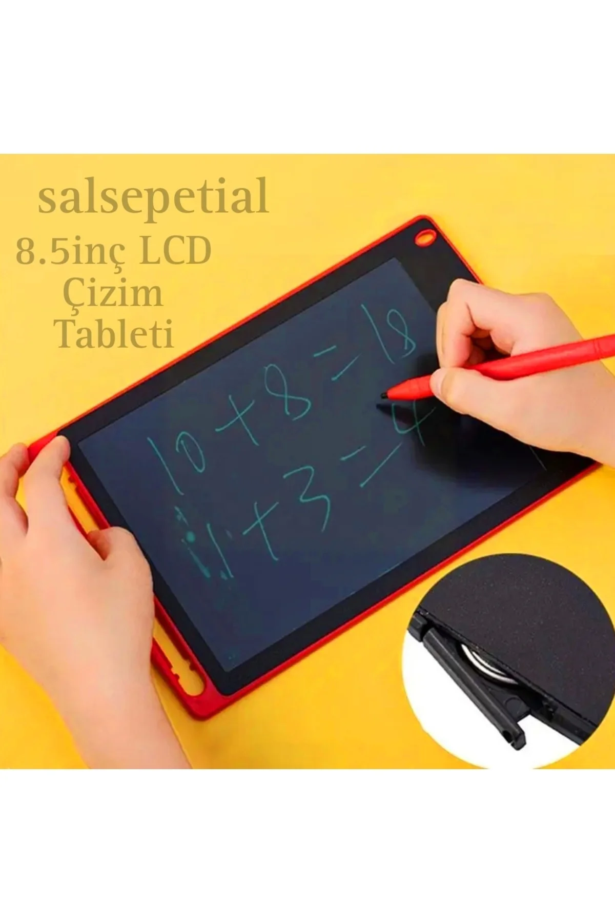 Grafik Dijital Kalemli LCD Çizim Tableti Çocuk Yazı Tahtası 8.5 I