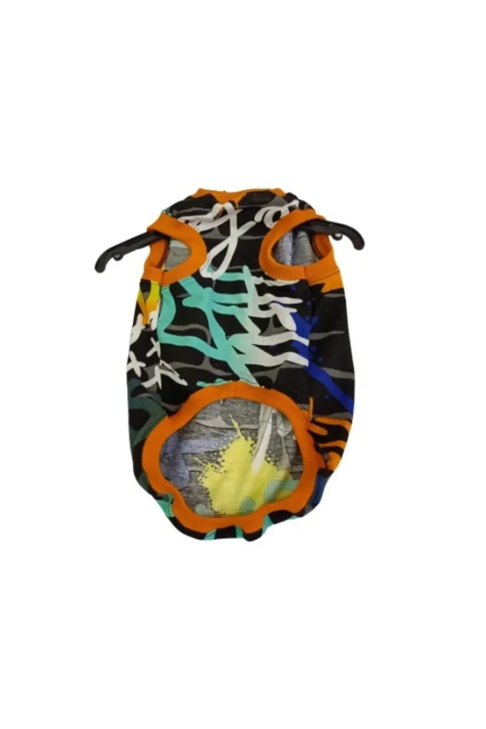 Grafiti Desenli Kedi Kıyafeti Elbisesi Large/l/beden 3