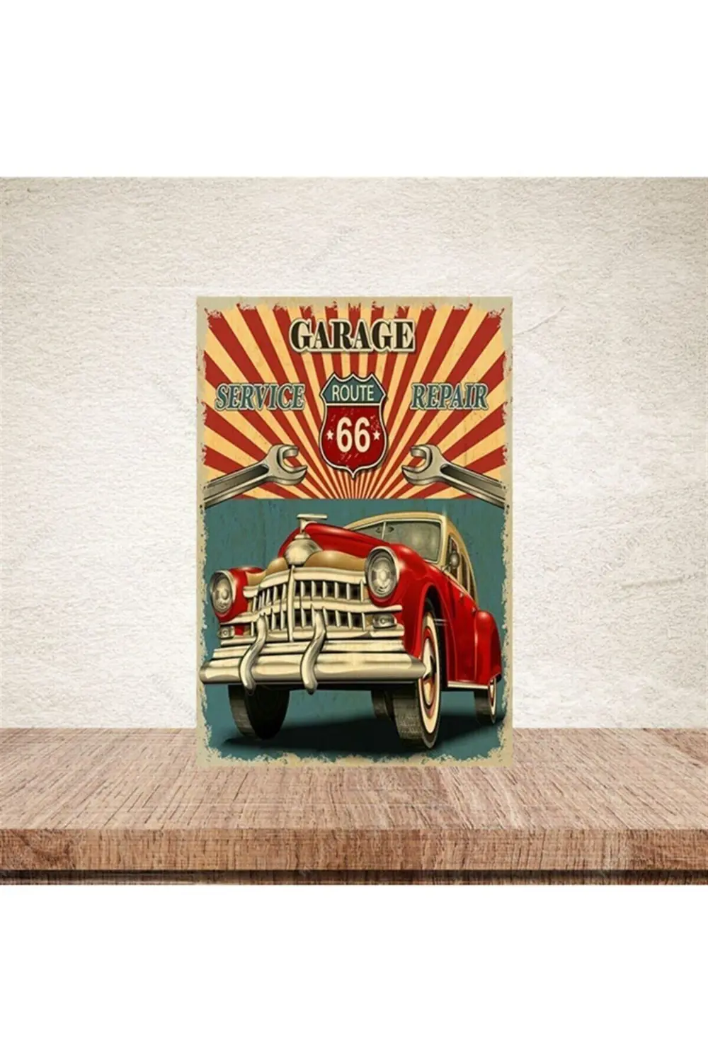 Grage Retro Ahşap Poster 20x30 Cm Fiyatı, Yorumları ve Özellikleri