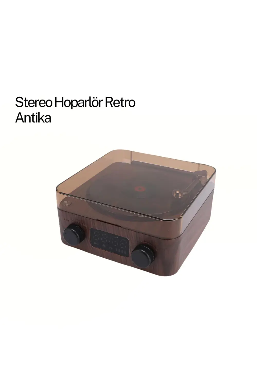 GRAMAFON SPEAKER KAHVERENGİ