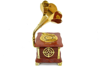 Gramofon Ayaklı Müzikli Vintage Müzik Kutusu Hediyelik