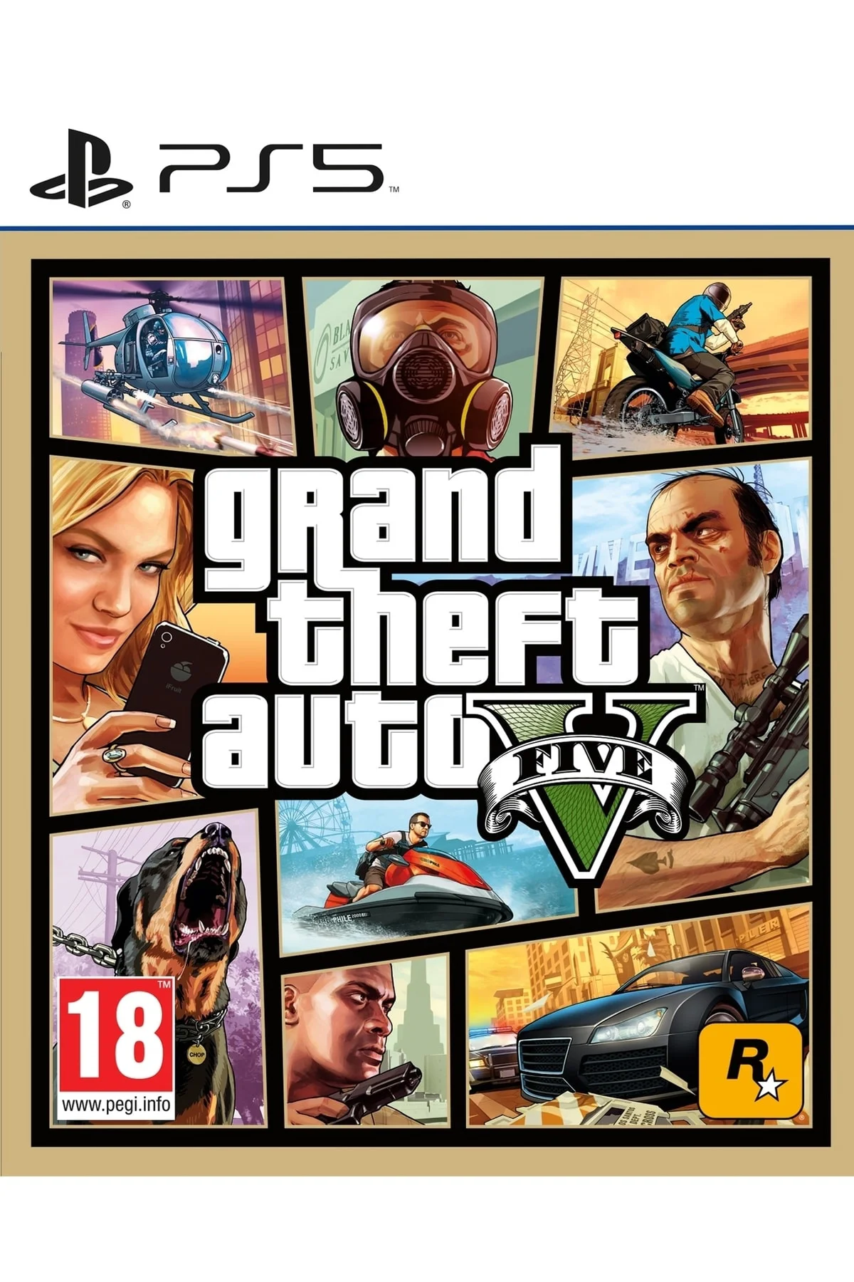 Grand Theft Auto V - GTA 5 PS5 Oyun Grand Theft Auto V - GTA 5 PS5 Oyun