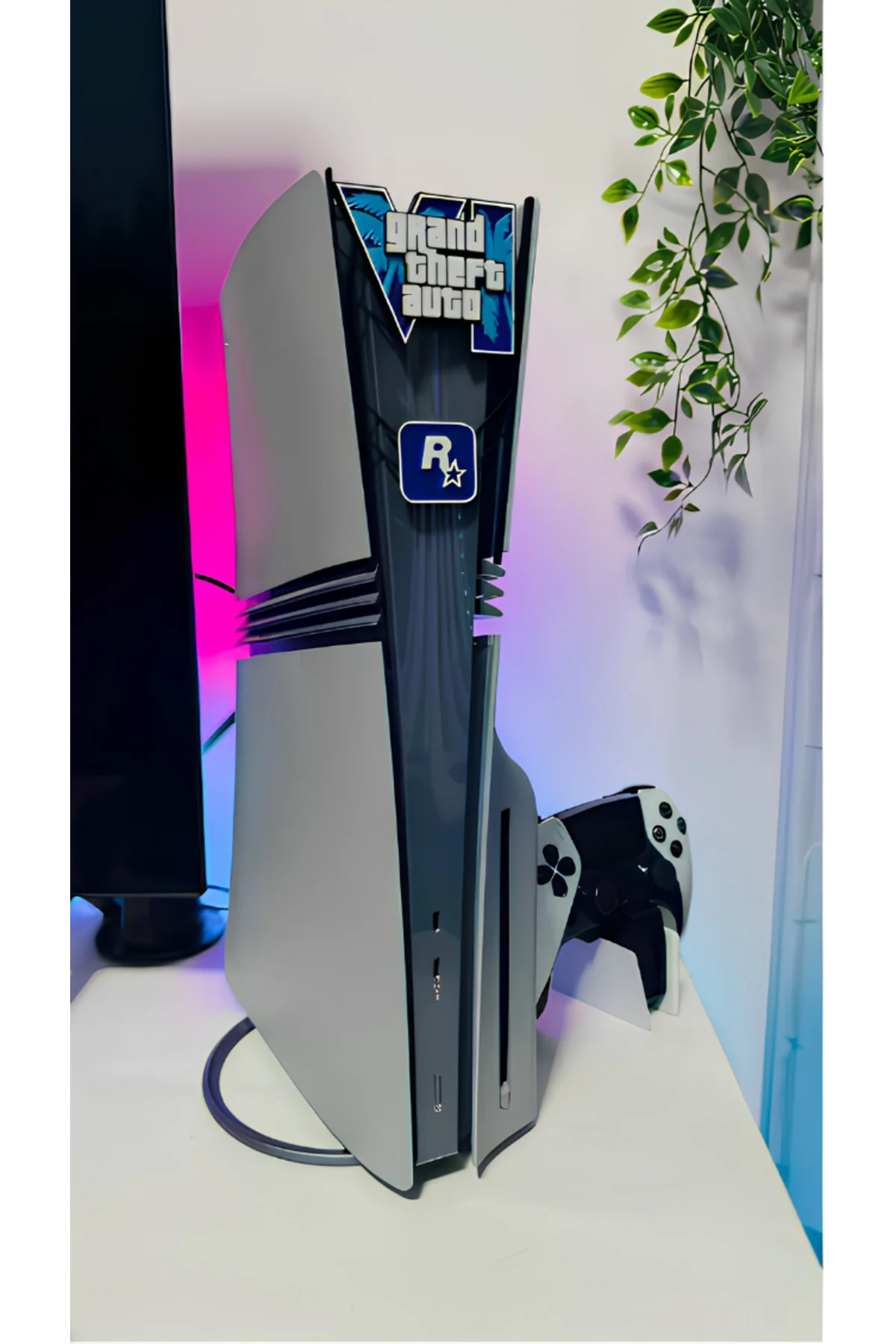 Grand Theft Auto VI GTA6 Logolu PS5 Kapağı