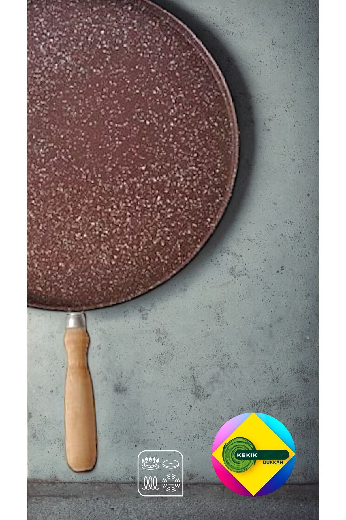 Granit 36cm Sac Gözleme&bazlama Tava