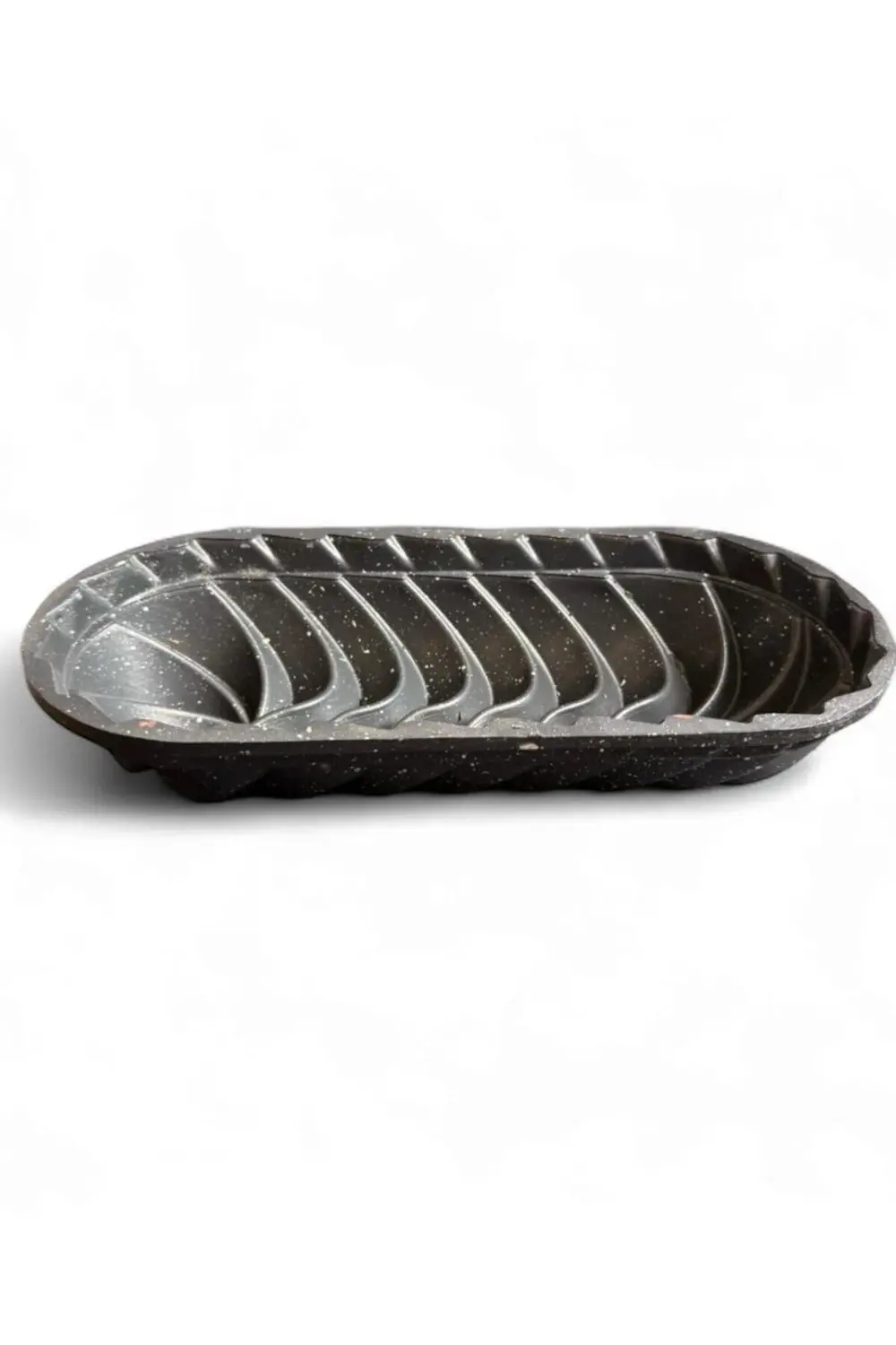 Granit Desenli Döküm Baton Kek Kalıbı – 32,5 cm x 6,5 cm | Dalga