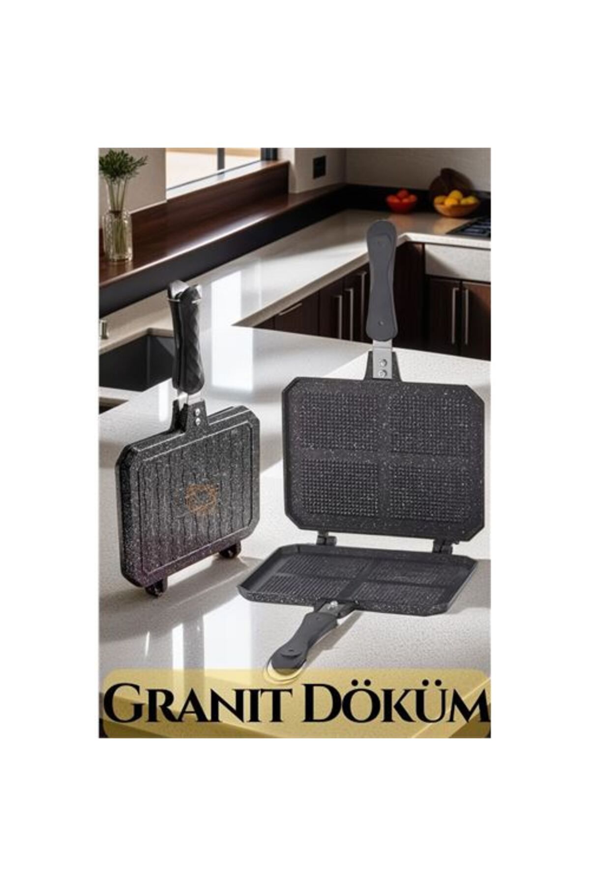 Granit Döküm Tost Makinesi