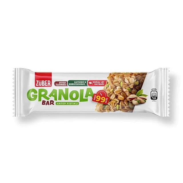 Granola Bar Antep Fıstıklı 25gr — Sağlıklı Atıştırlık & Enerji Barı Fiyatı, Yorumları ve Özellikleri