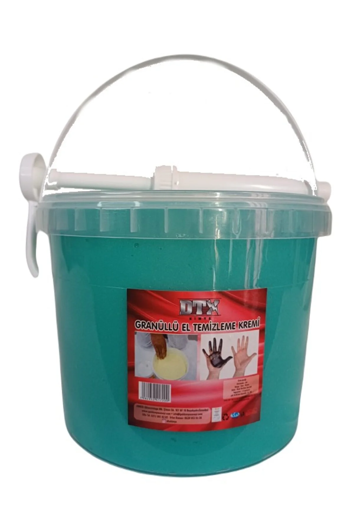 Granüllü El Temizleme Sabunu Yumuşak Pompalı (kremi) 5 kg
