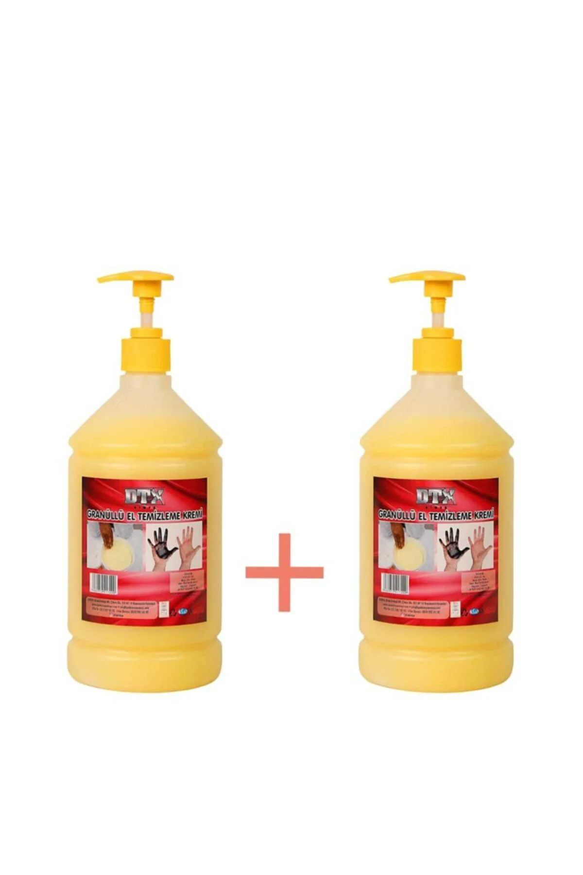Granüllü El Temizleme Kremi 1kg & Granüllü Yağ Sök. El Temizleme 